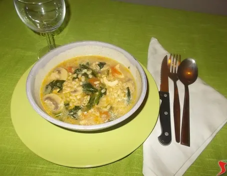La zuppa di pollo