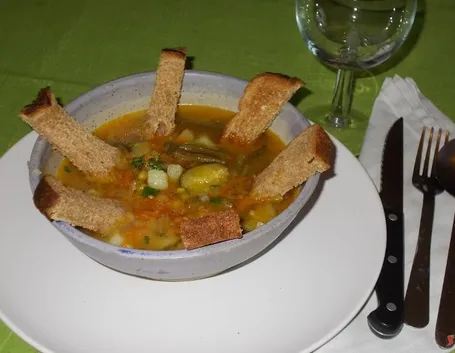 La zuppa di verdure