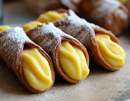 Cannoli alla crema
