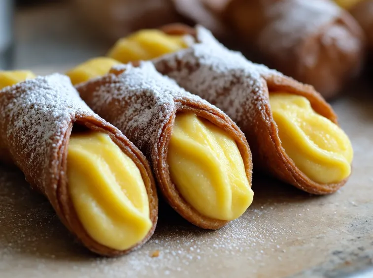 Cannoli alla crema