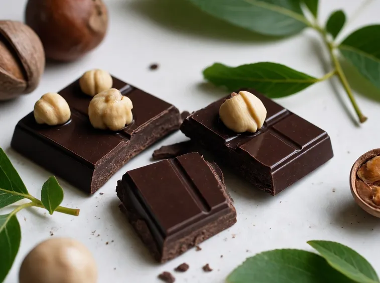 Cioccolato con nocciole