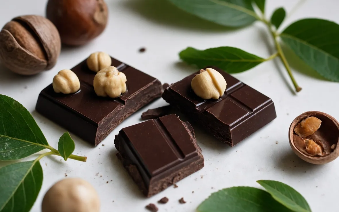 Cioccolato con nocciole