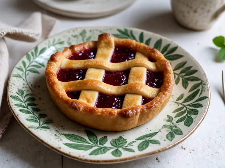 Crostata con marmellata