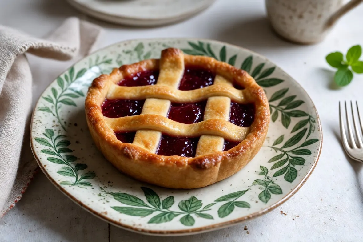 Crostata con marmellata