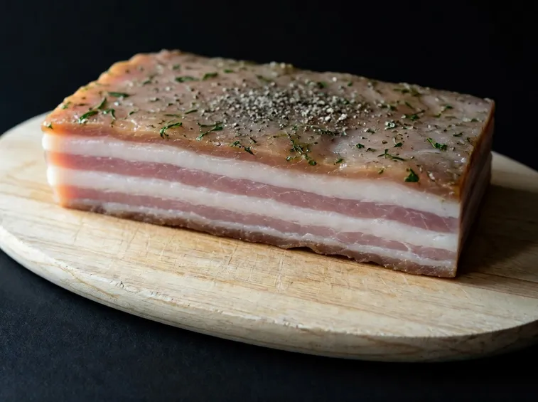 Pancetta di maiale