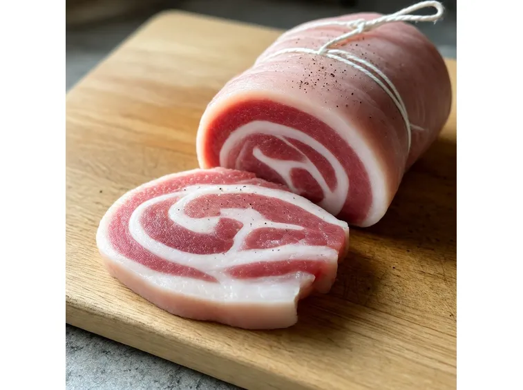 Pancetta di maiale