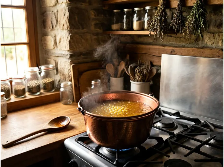Preparazione del mosto cotto passo dopo passo