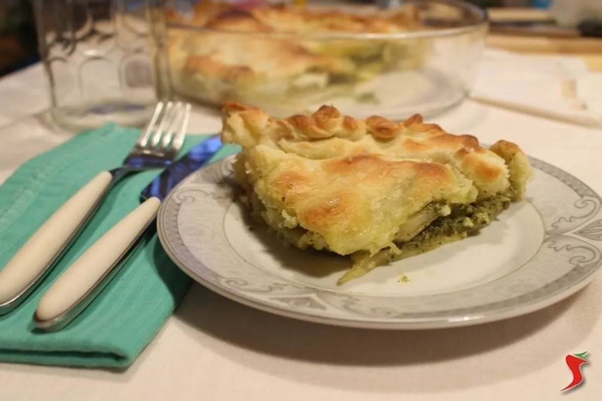 focaccia al pesto