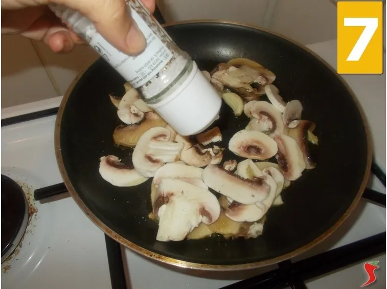 Proseguite gli ingredienti