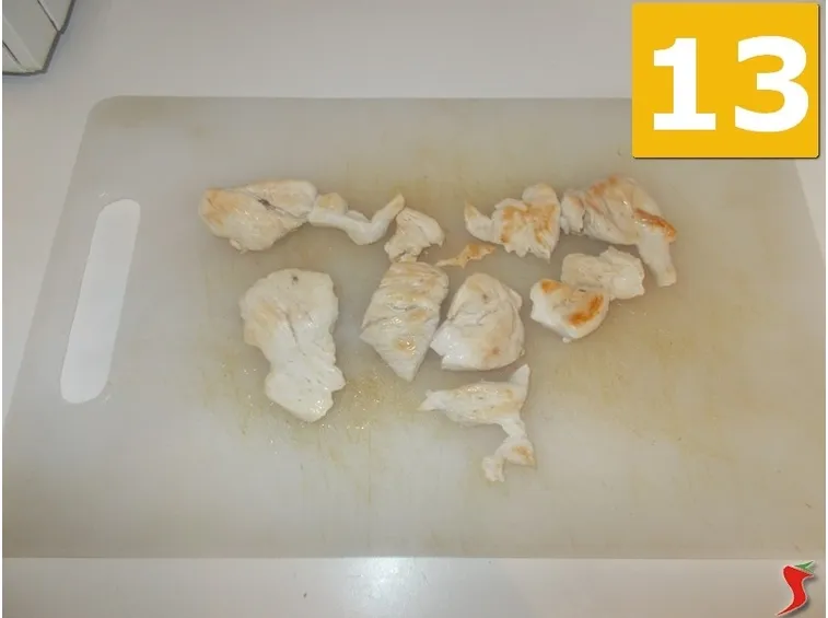Proseguite con il pollo