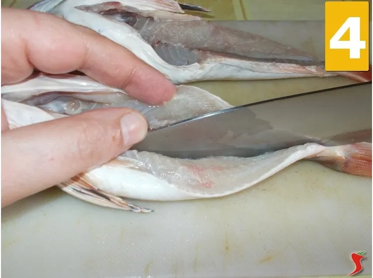 Proseguite con il pesce