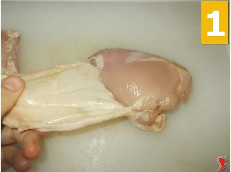 Preparazione pollo