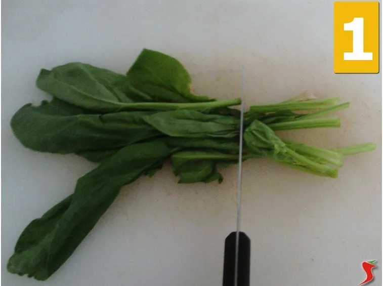 Lavorate gli spinaci