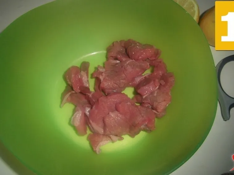 straccetti e succo di limone