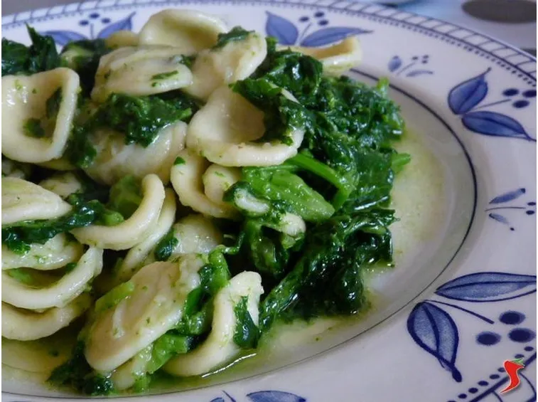 orecchiette con cime di rapa