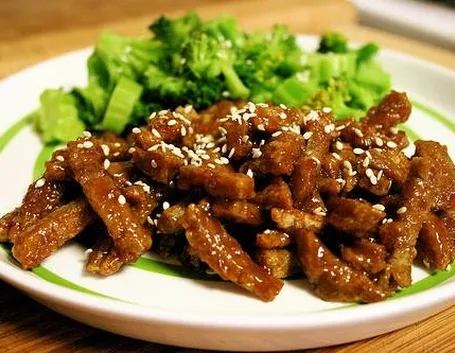 seitan con verdure