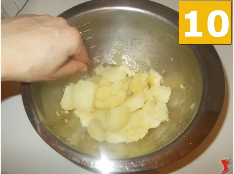 Continuate la ricetta