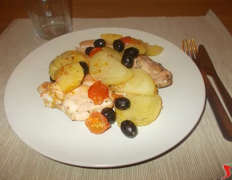pollo olive pomodorini
