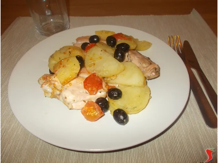 pollo olive pomodorini