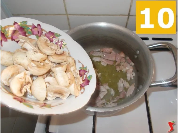 Continuate gli ingredienti