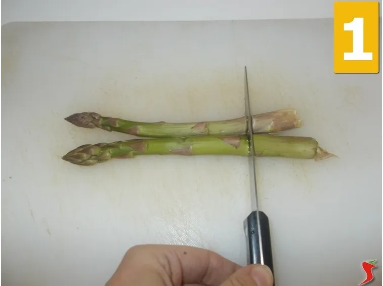 Lavorate gli asparagi