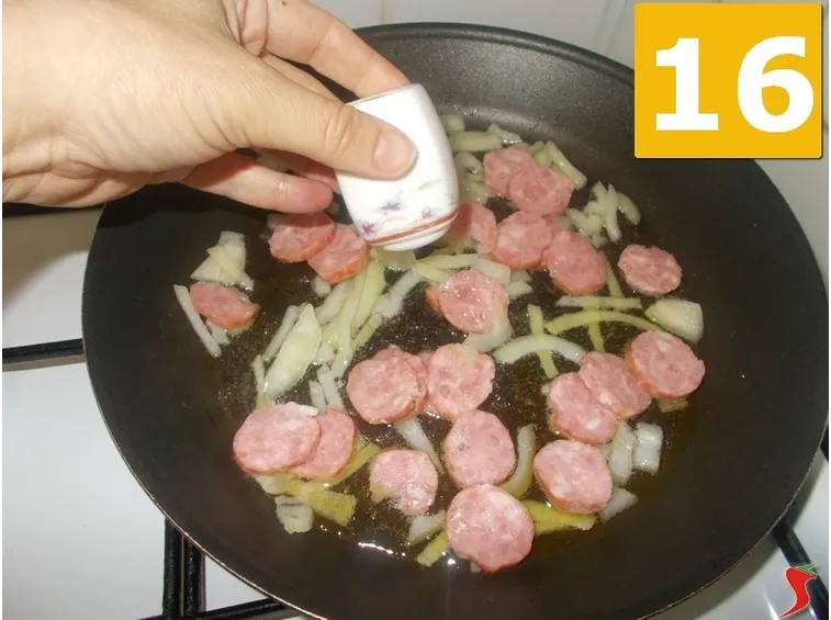 Aggiungete gli ingredienti