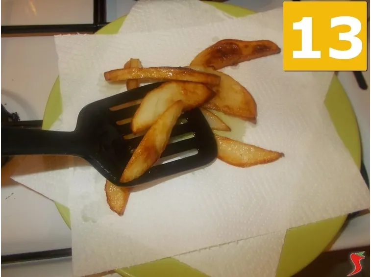 Terminate la cottura delle patate