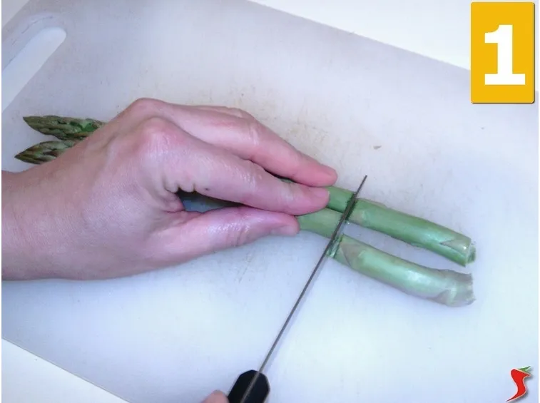 Lavorate gli asparagi