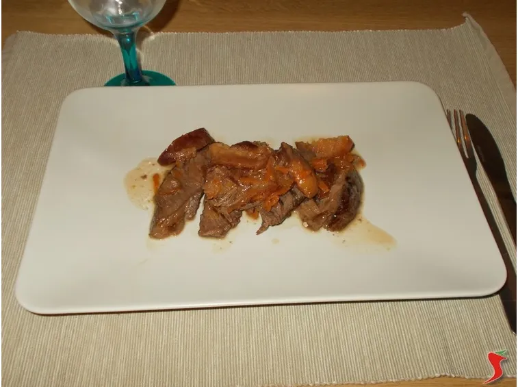 Arrosto con prugne
