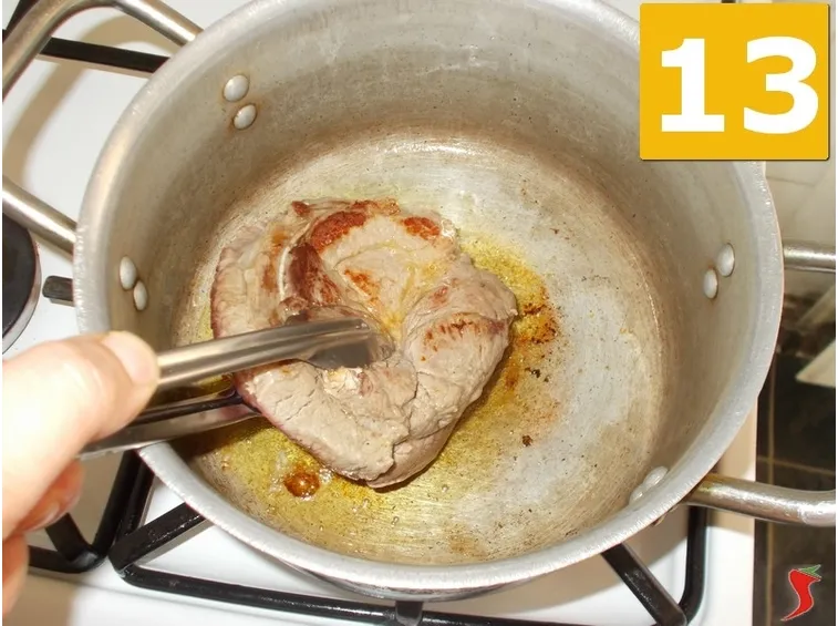 Arrosto con prugne