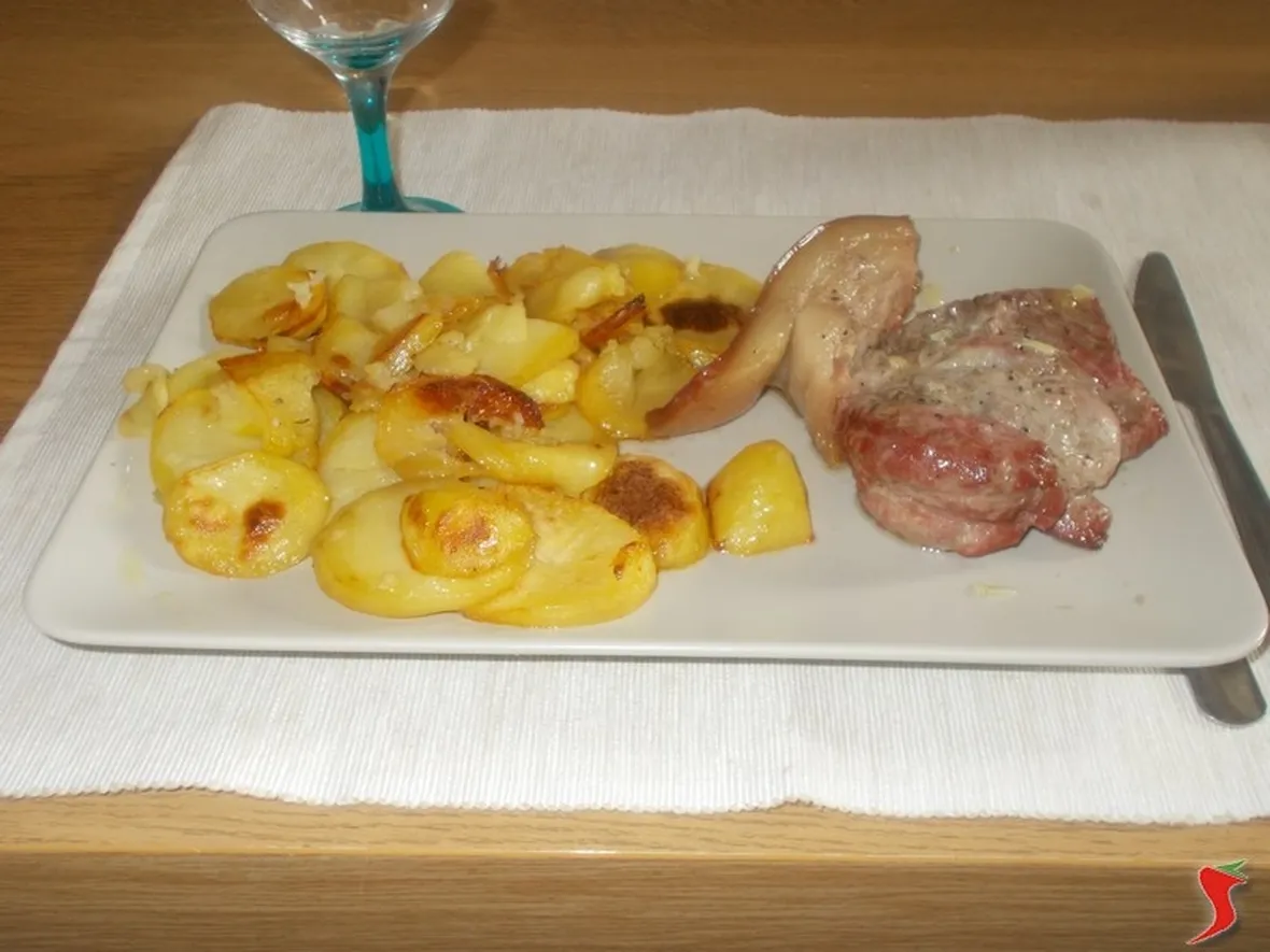 Arrosto con patate