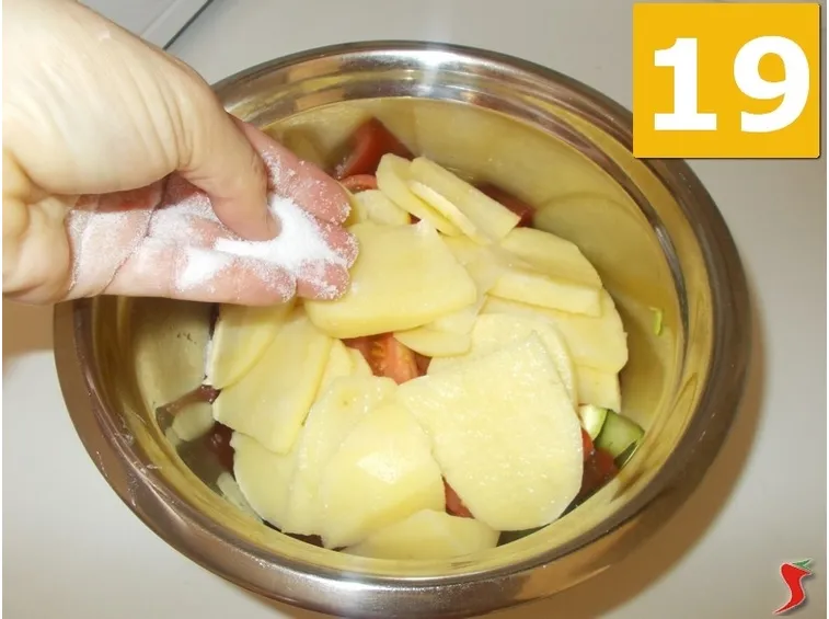 Proseguite la ricetta