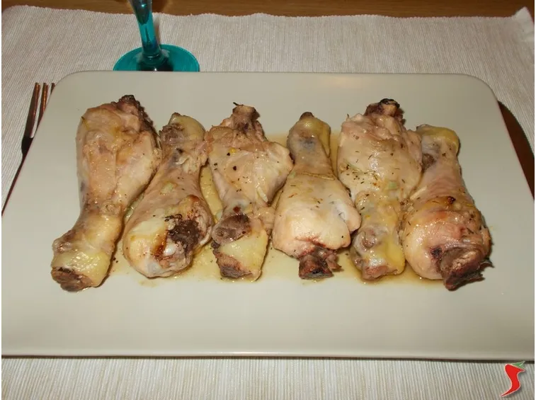 I fusi di pollo arrosto