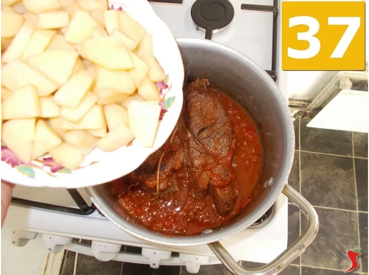 Brasato con patate