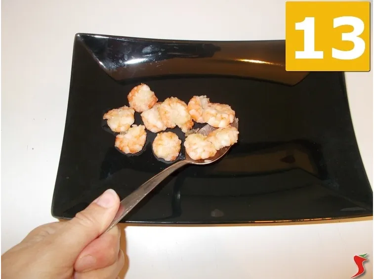 Preparazione del piatto