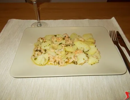I gamberetti in padella