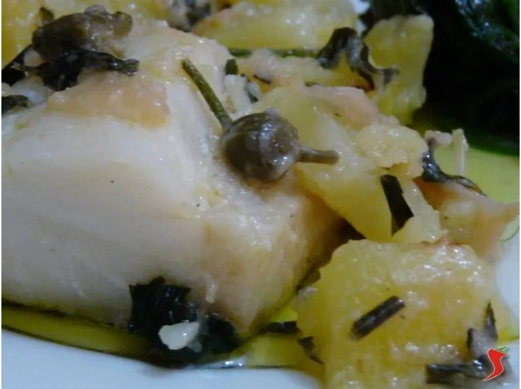 baccalà in umido con patate e cipolle