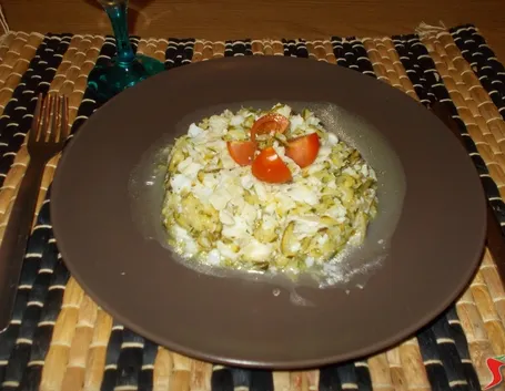 Merluzzo e zucchine