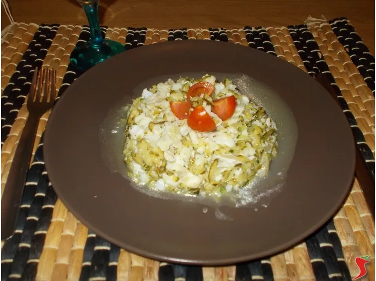 Merluzzo e zucchine