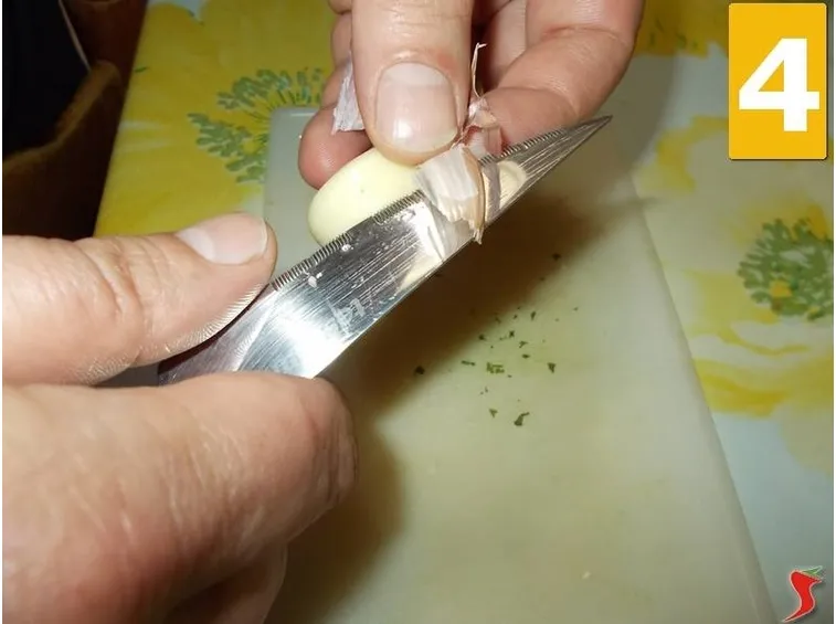 Il soffritto per le cozze
