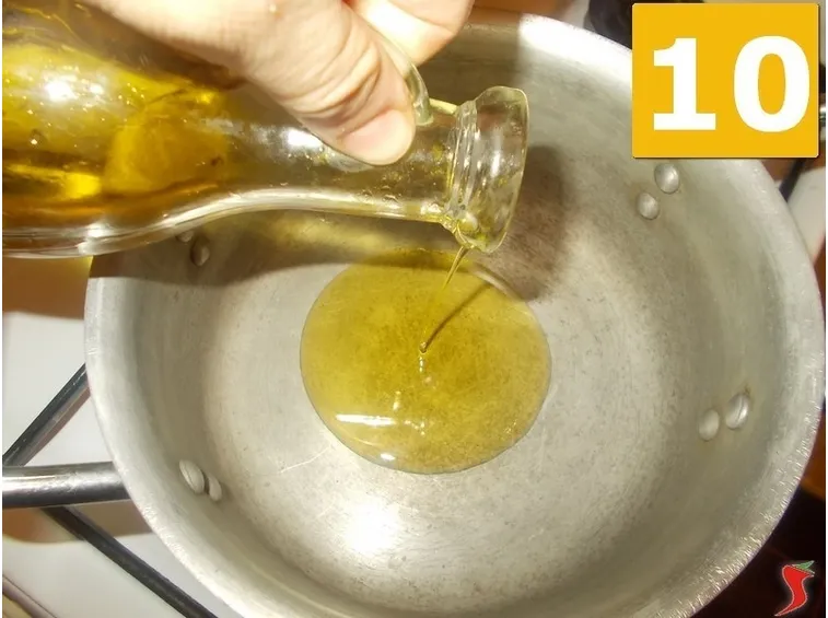 Il soffritto per i ceci
