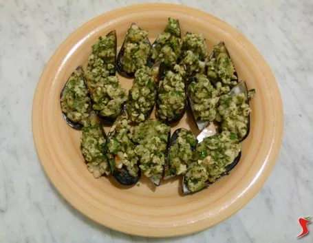 cozze gratinate