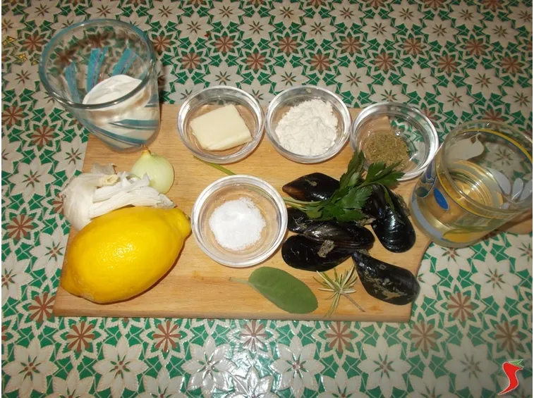 Cozze in bianco