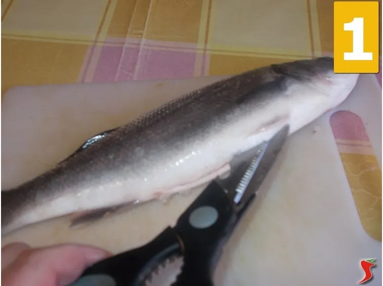 Sviscerate il pesce