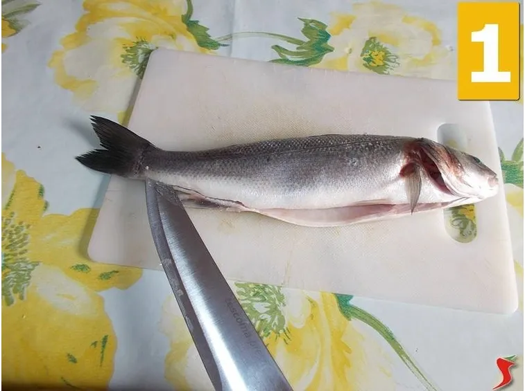 La sfilettatura del branzino