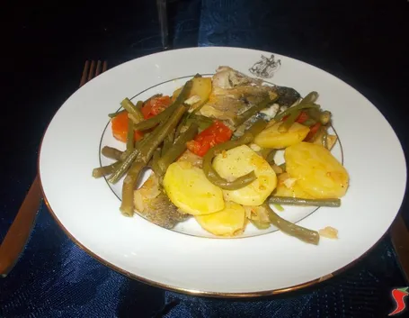 Il branzino in padella