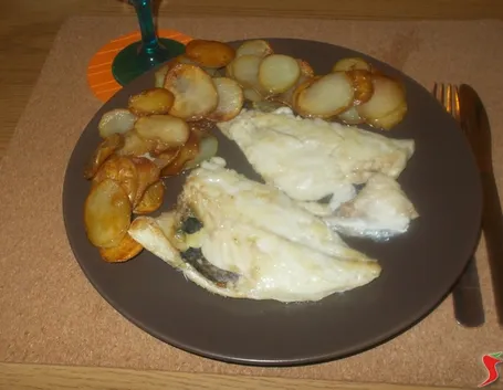 Filetti di orata in padella