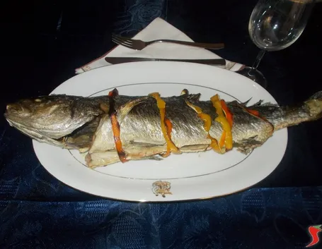 Ombrina al forno