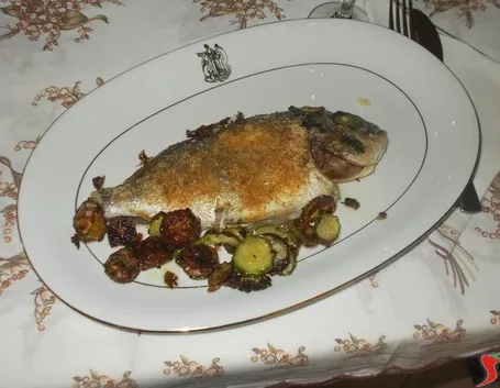 L'orata con le zucchine