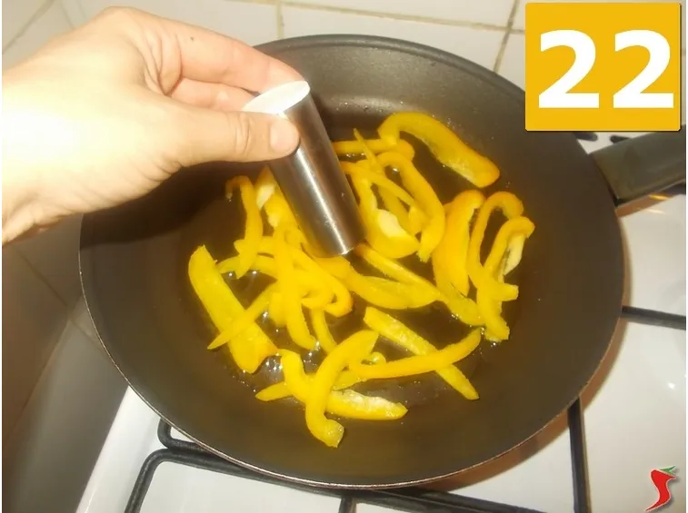 Continuate con il peperone